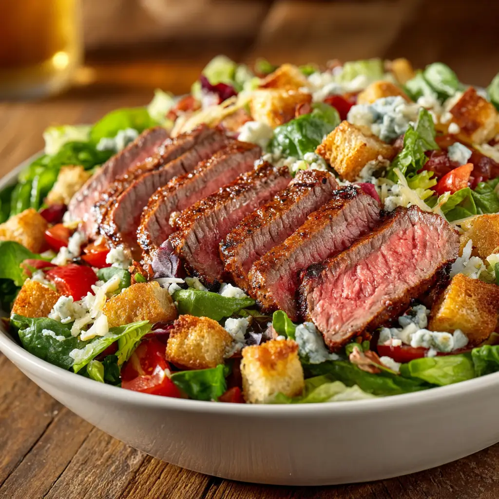 Longhorn Steakhouse 7 Pepper Sirloin Salad Menu