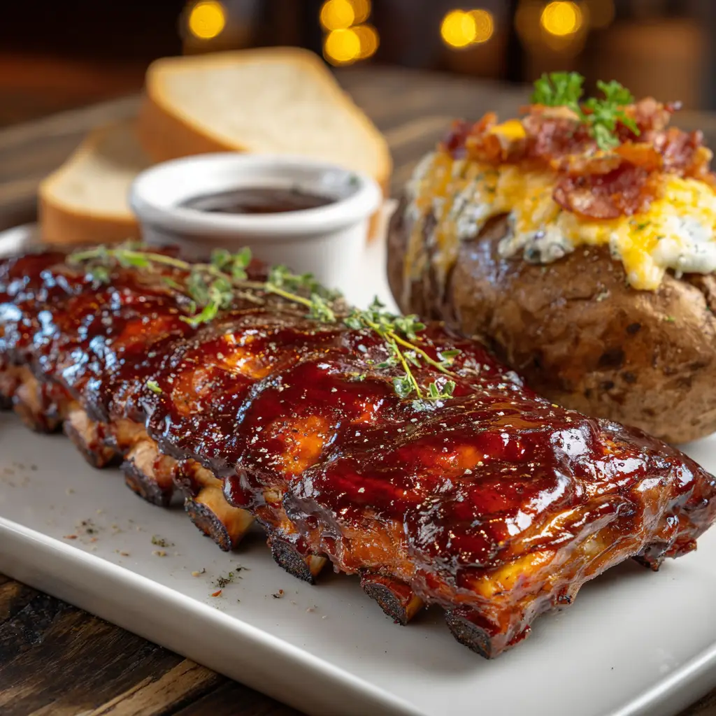 Longhorn Steakhouse Baby Back Ribs Menu