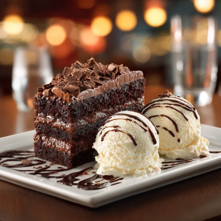Longhorn Steakhouse Desserts Menu