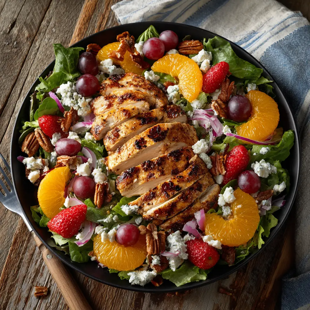 Longhorn Steakhouse Grilled Chicken Strawberry Lunch Salad Menu