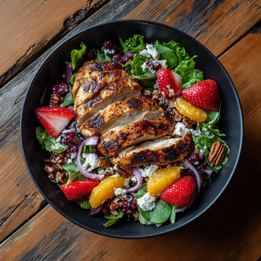 Longhorn Steakhouse Grilled Chicken Strawberry Salad Menu
