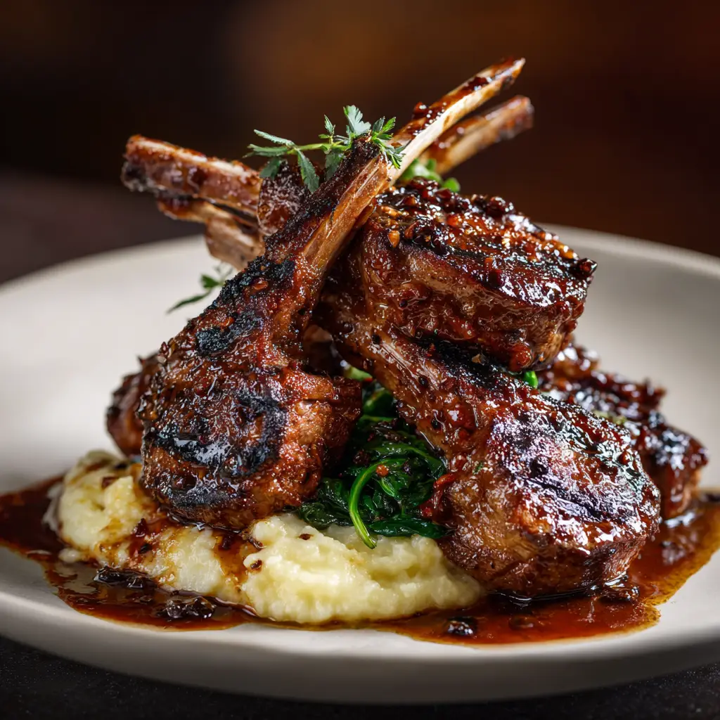 Longhorn Steakhouse Grilled Lamb Chops Menu