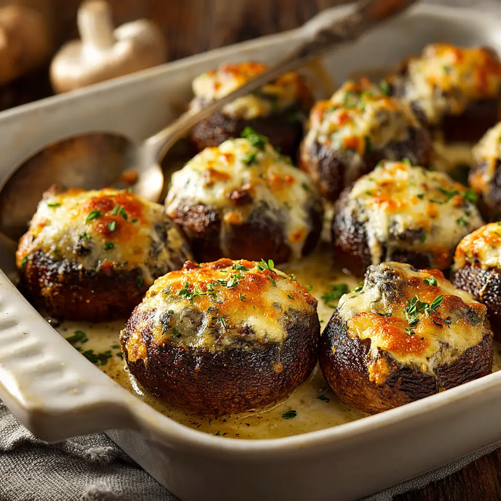 Longhorn Steakhouse Grilled White Cheddar Stuffed Mushrooms Menu