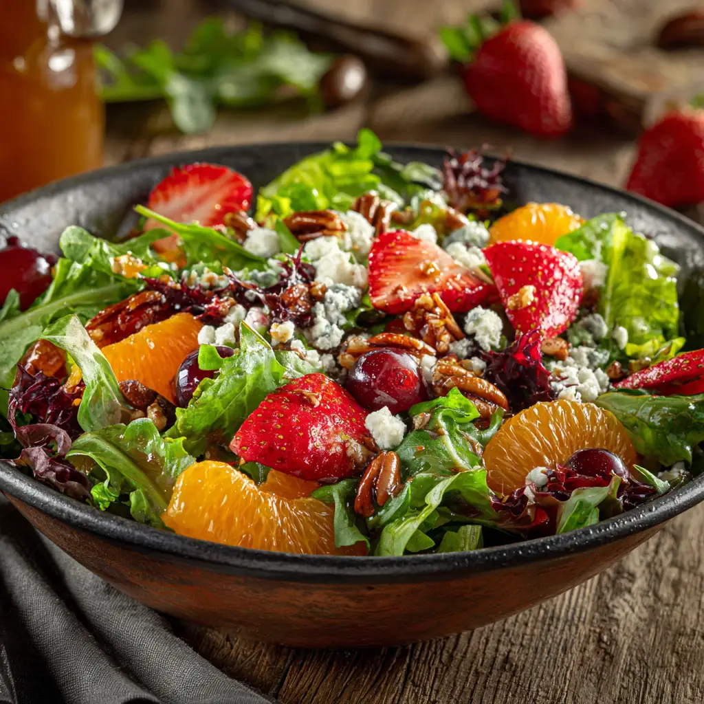 Longhorn Steakhouse Strawberry  Pecan Salad Menu