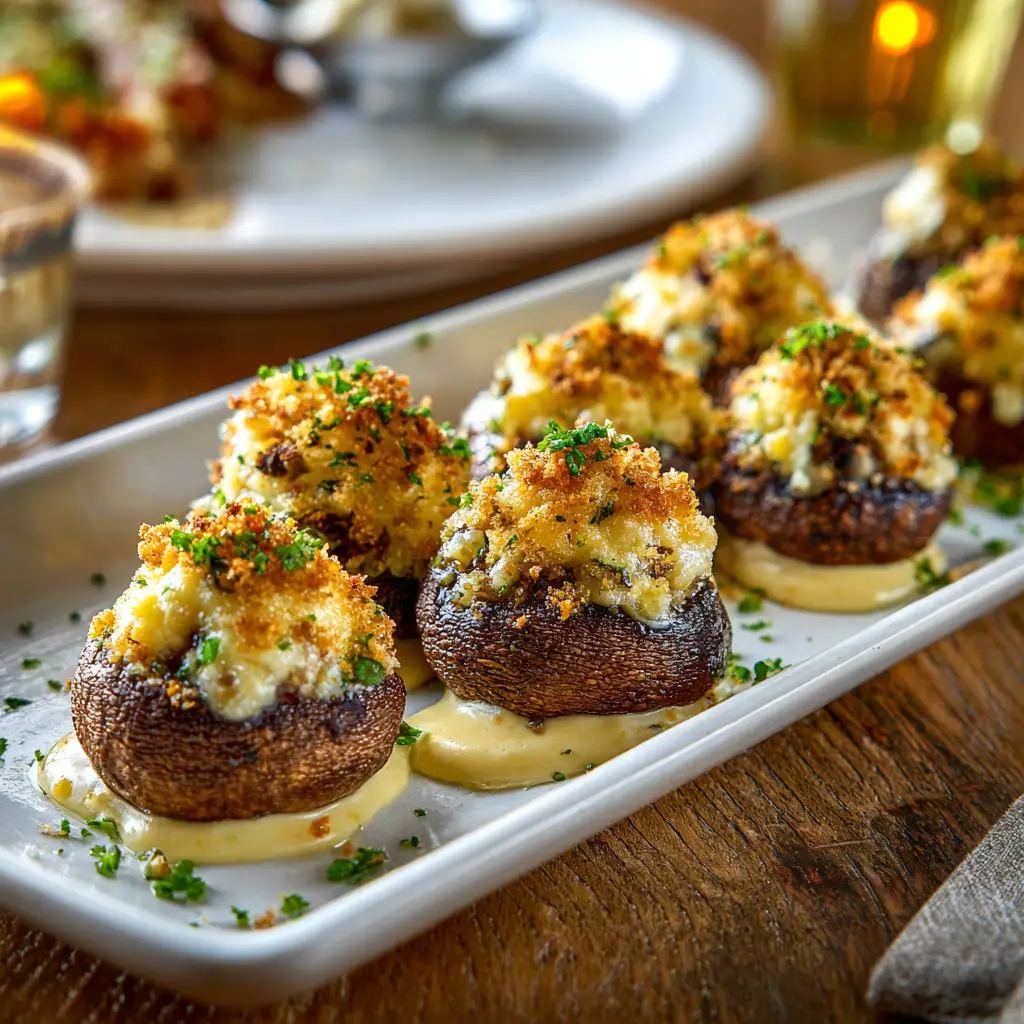 Longhorn Steakhouse White Cheddar Stuffed Mushrooms Menu